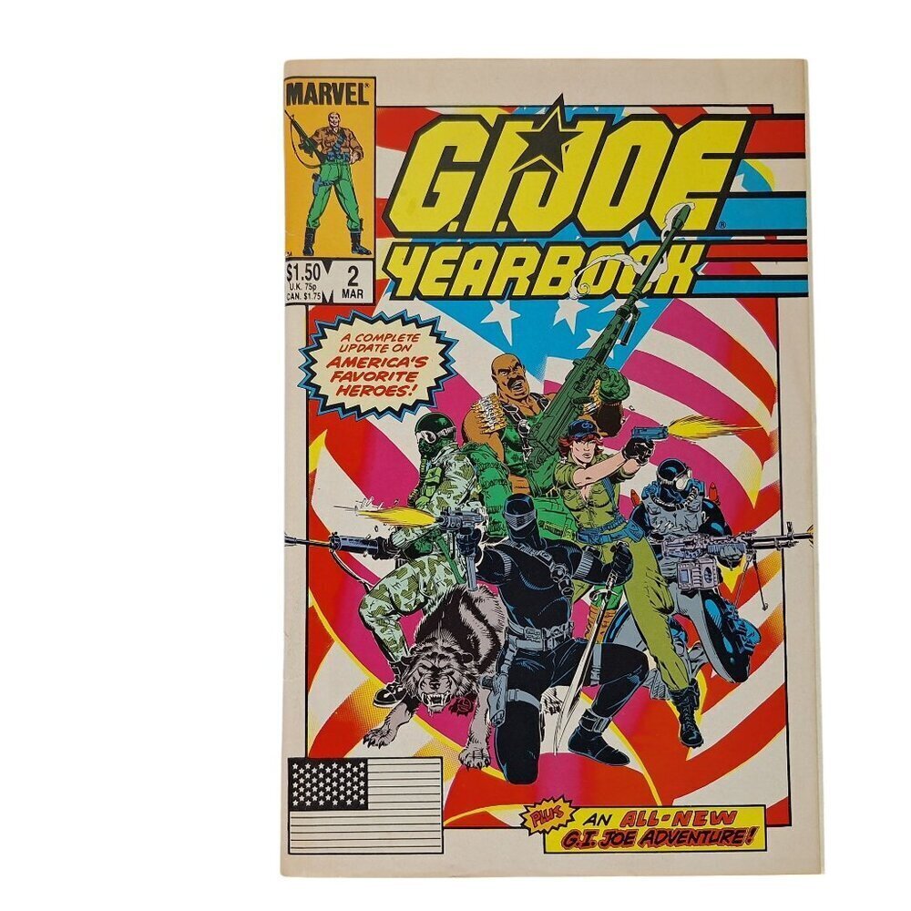 Marvel GI Joe Yearbook 2 Comic Book Collector Variant